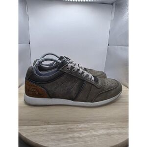 Men's Size 7 - Bullboxer Leather DRESTYN Casual Sneakers Beige Bull Boxer
